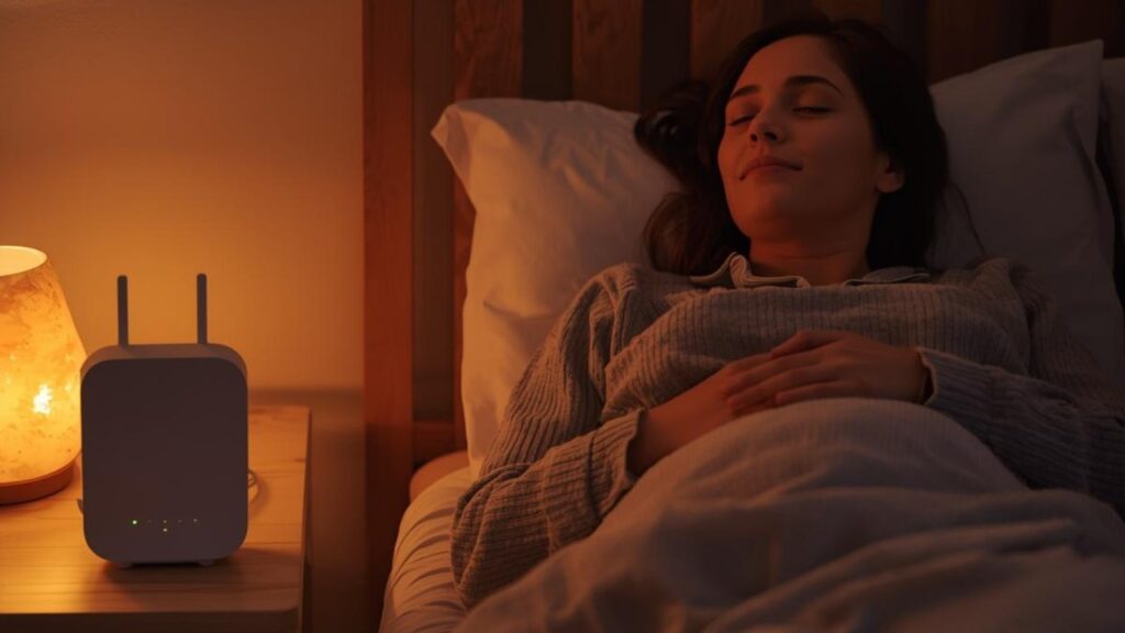 is it safe to sleep near a Wi Fi router during pregnancy? pregnancy digital wellness