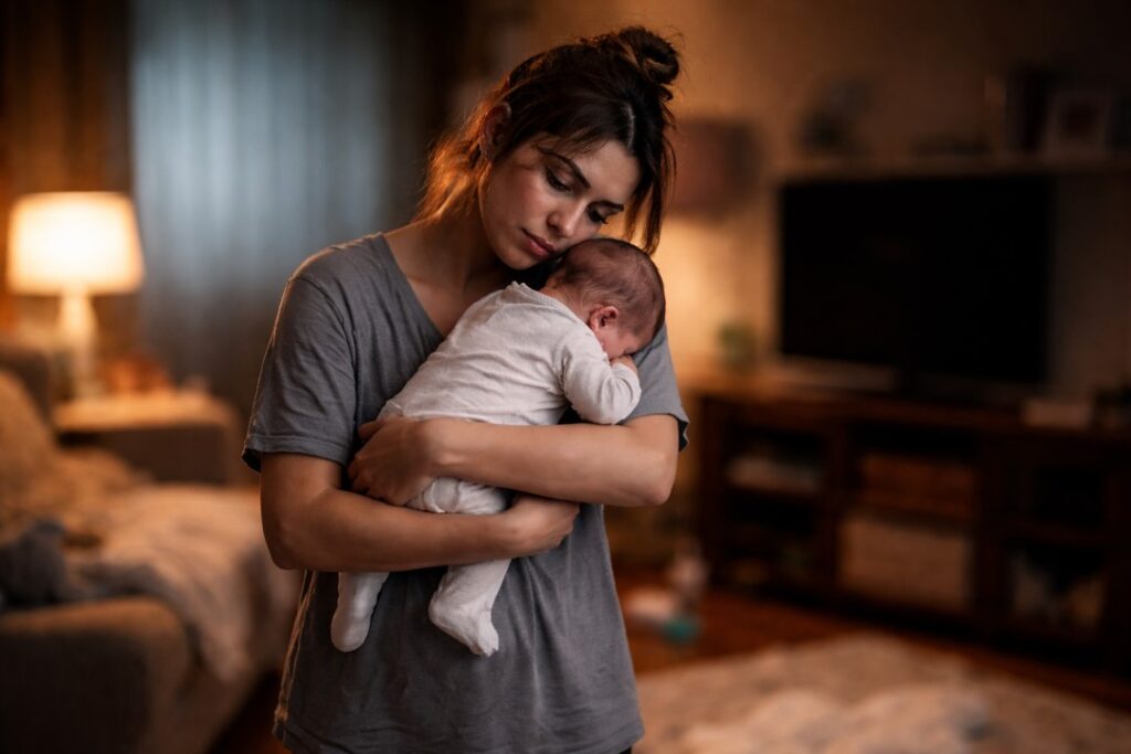 postpartum home hazards, postpartum dizziness safety