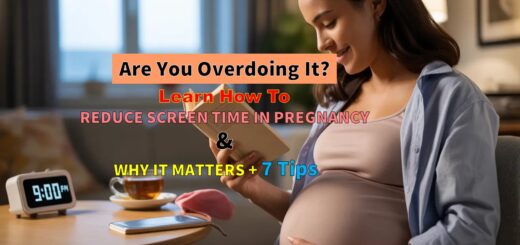 tips to limit screen time for pregnant women, pregnancy digital detox