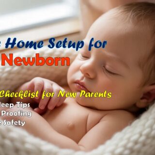 baby safety at home, safe home setup for newborn, infant care tips, newborn sleeping safety