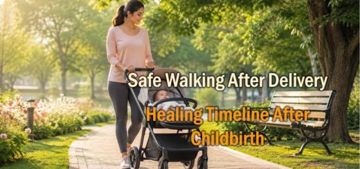 postpartum walking tips, postpartum recovery walking guide