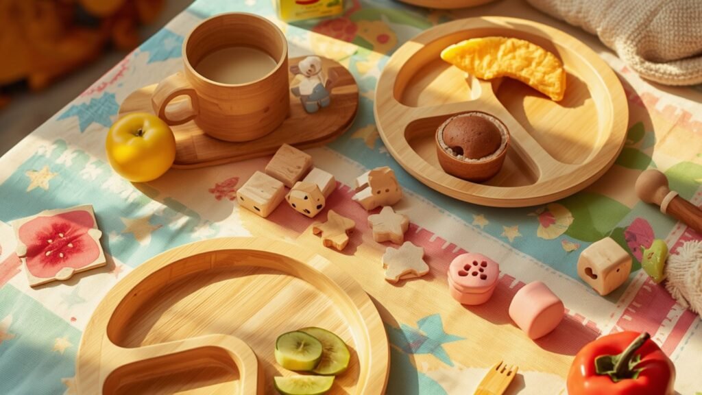 bamboo baby plates safety concerns, best material for baby plates
