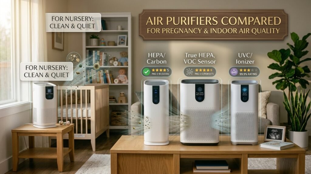 air purifiers compared for pregnancy and indoor air quality, best air purifier for pregnancy